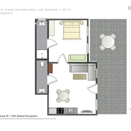 דירה Ostkueste - Groth Design *
